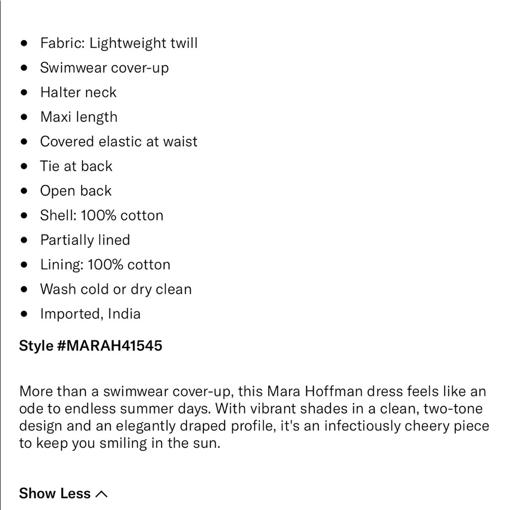 Mara Hoffman Linny Dress - Picture 2 of 8